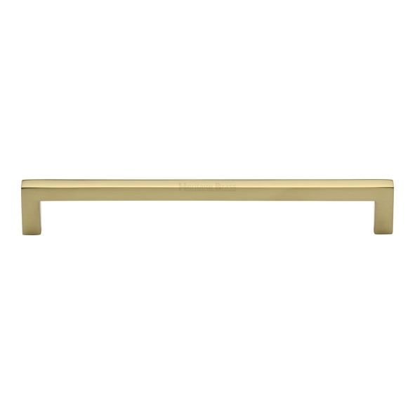 C0339 192-PB • 192 x 202 x 30mm • Polished Brass • Heritage Brass City Cabinet Pull Handle